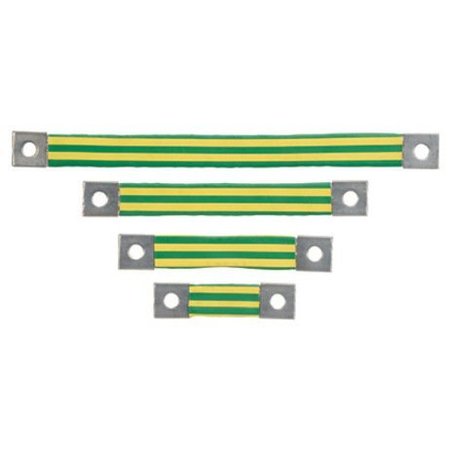 PANDUIT Braided Strap, One-Hole, Ins, 8" BS100845